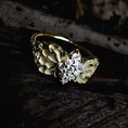 Load image into Gallery viewer, LAYLA ✧ 14K SOLID YELLOW GOLD RING