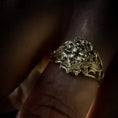 Load image into Gallery viewer, SALTANA ✧ 14K SOLID YELLOW GOLD RING - WIDE VERSION