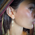 Load image into Gallery viewer, SALTANA ✧ 14K SOLID YELLOW GOLD DROP EARRINGS