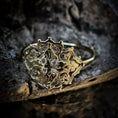 Load image into Gallery viewer, SALTANA ✧ 14K SOLID YELLOW GOLD RING - DELICATE VERSION