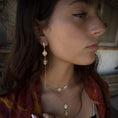 Load image into Gallery viewer, SALTANA ✧ 14K SOLID YELLOW GOLD DROP EARRINGS