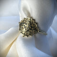 Load image into Gallery viewer, Saltana 14K Gold Ring – A Touch of Royalty with Four Diamonds
