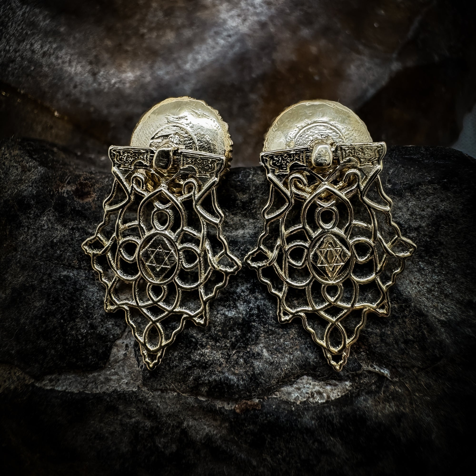 SAMA’I ✧ 14K SOLID YELLOW GOLD EARRINGS