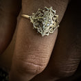 Load image into Gallery viewer, SALTANA ✧ 14K SOLID YELLOW GOLD RING - DELICATE VERSION
