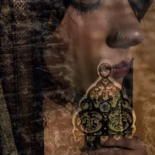 MUNSAJAM ✧ 14K SOLID YELLOW GOLD NOSE STUD / STUD EARRING