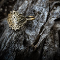 Load image into Gallery viewer, SALTANA ✧ 14K SOLID YELLOW GOLD RING - DELICATE VERSION
