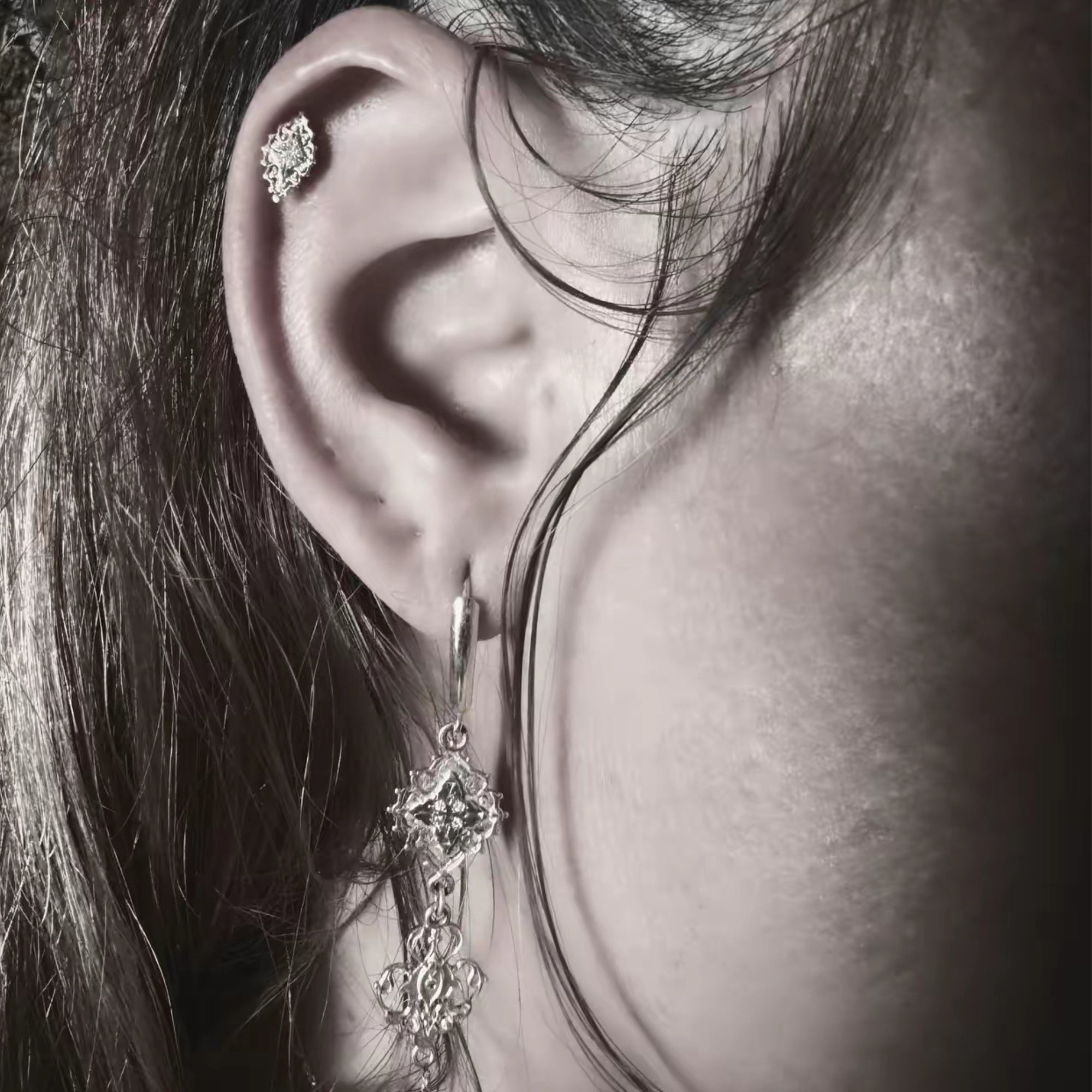 SALTANA ✧ 14K SOLID YELLOW GOLD PIERCING