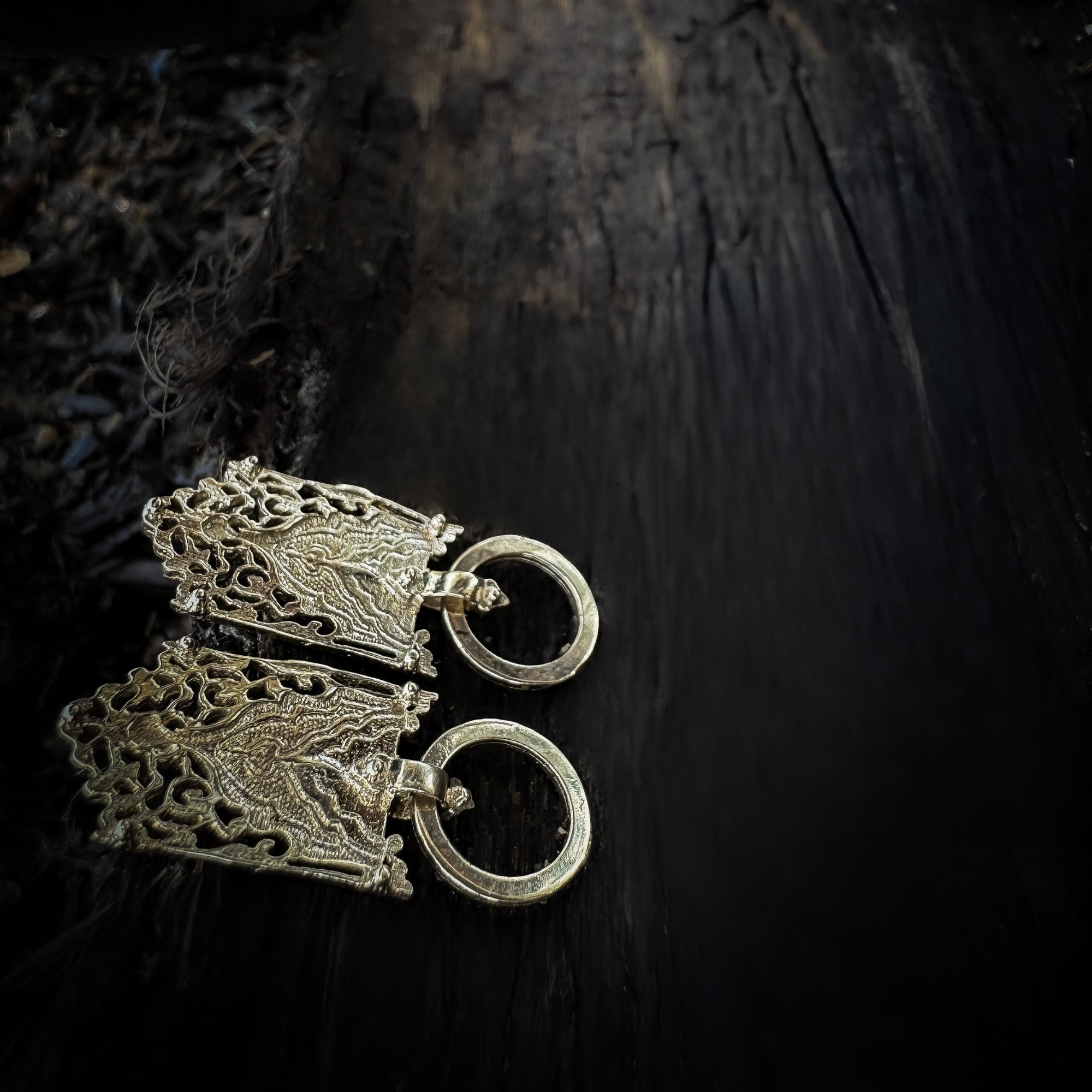 GATES OF LIGHT ✧ 14K SOLID YELLOW GOLD EARRINGS