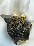 Load image into Gallery viewer, Samai 14K Gold Earrings – Where Minimalism Meets Elegance
