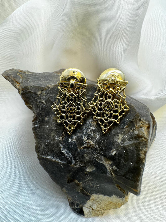 Samai 14K Gold Earrings – Where Minimalism Meets Elegance