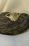 Load image into Gallery viewer, Saltana 14K Gold Ring – A Touch of Royalty with Four Diamonds
