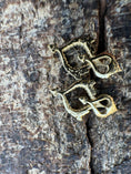 Load image into Gallery viewer, 14k gold kaman earrings
