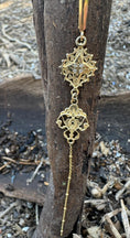 Load image into Gallery viewer, 14k Saltana Earrings Set with 4 tiny diamonds
