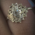 Load and play video in Gallery viewer, SALTANA ✧ 14K SOLID YELLOW GOLD RING - DELICATE VERSION
