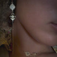 Load and play video in Gallery viewer, SALTANA ✧ 14K SOLID YELLOW GOLD DROP EARRINGS
