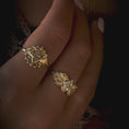 Load and play video in Gallery viewer, LAYLA ✧ 14K SOLID YELLOW GOLD RING
